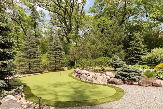 2442 Meeting St, Minnetonka, MN 55391 - surrounding community featuring an area to practice putting