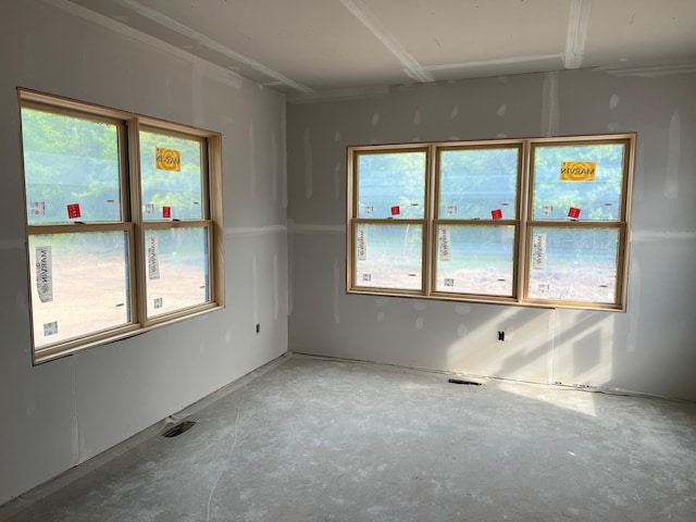 view of unfurnished room