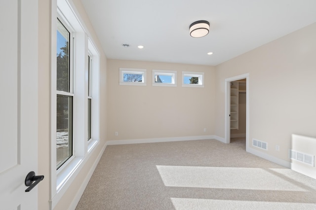 2300 Old Bridge Ln, Hastings, MN 55033 - empty room featuring carpet, baseboards, and recessed lighting