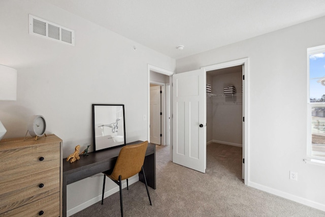 6570 Jody Ave S, Cottage Grove, MN 55016 - home office featuring light carpet and baseboards