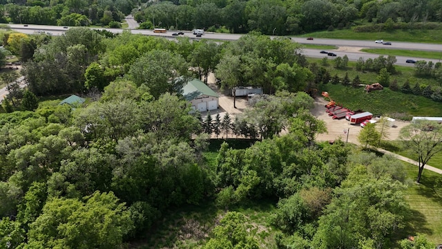 2511 Carver Ave E, Maplewood, MN 55119 - bird's eye view of a forest