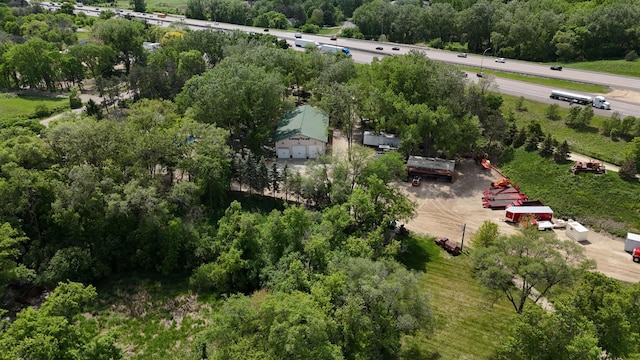 2511 Carver Ave E, Maplewood, MN 55119 - aerial view of property's location with a major roadway
