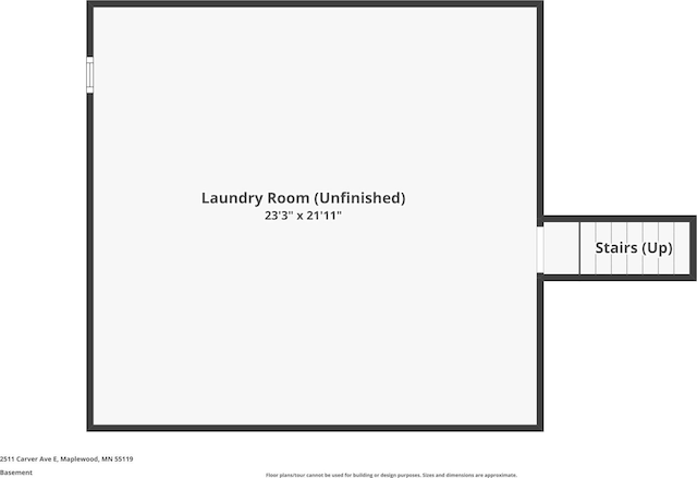 2511 Carver Ave E, Maplewood, MN 55119 - home floor plan