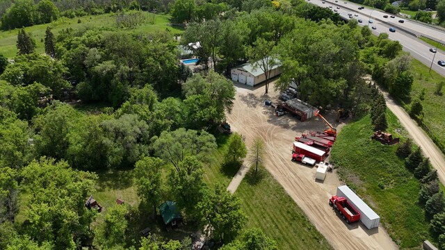 2511 Carver Ave E, Maplewood, MN 55119 - drone / aerial view of a main thoroughfare