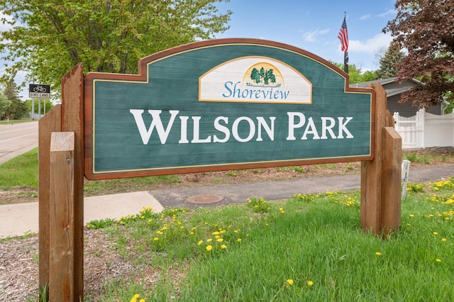 4119 Sylvia Ln S, Shoreview, MN 55126 - view of community / neighborhood sign