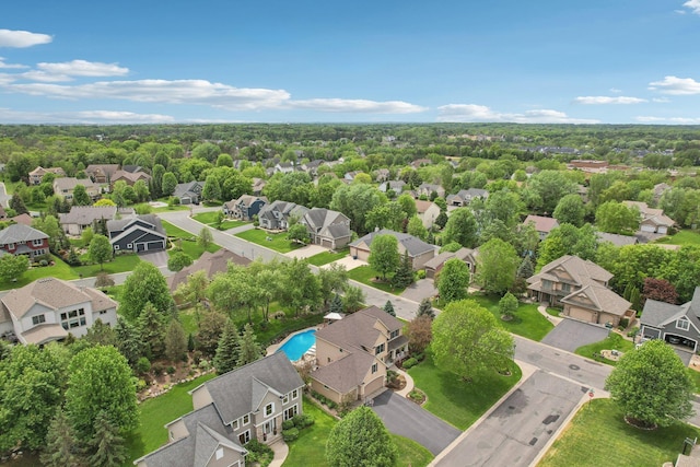 11560 Ashley Ct, Inver Grove Heights, MN 55077 - aerial view of residential area featuring a pool
