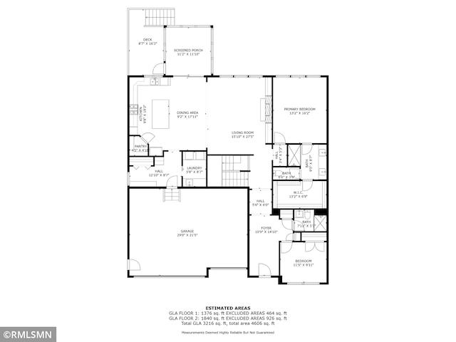 7023 61st St S, Cottage Grove, MN 55016 - floor plan / room layout