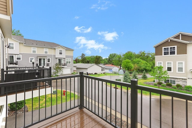2189 Gateway Hill Rd N, Saint Paul, MN 55109 - balcony with a residential view