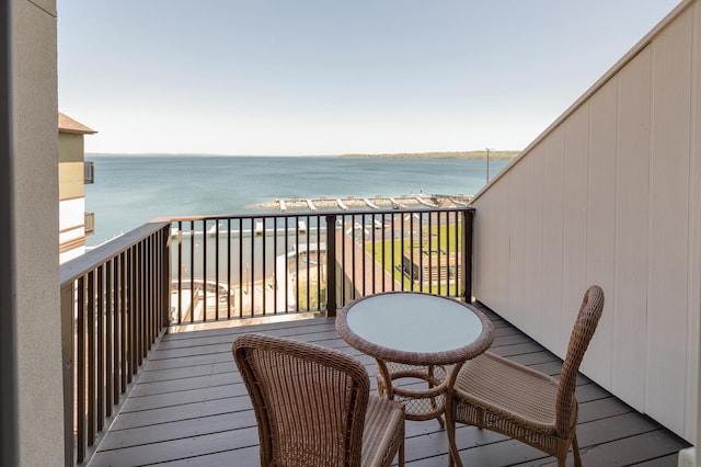 502 Cleveland Blvd W Unit 2400, Walker, MN 56484 - balcony with a water view