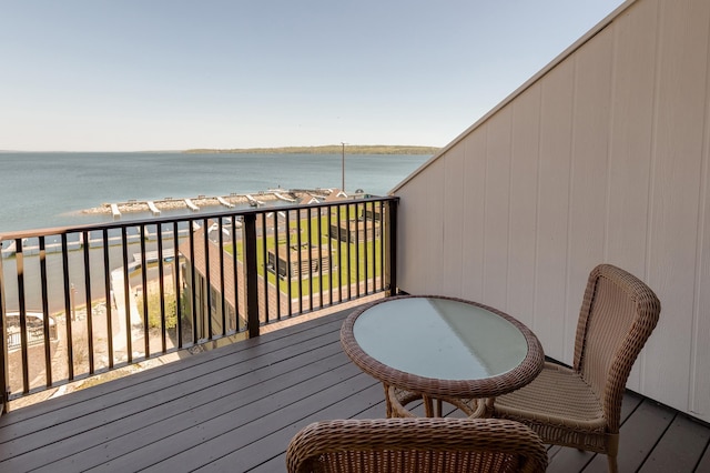 502 Cleveland Blvd W Unit 2400, Walker, MN 56484 - balcony featuring a water view