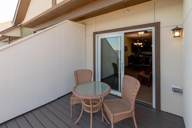 502 Cleveland Blvd W Unit 2400, Walker, MN 56484 - view of wooden terrace