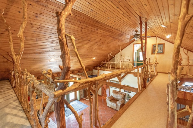 12926 Daisy Ln SW, Farwell, MN 56327 - attic featuring an upstairs landing