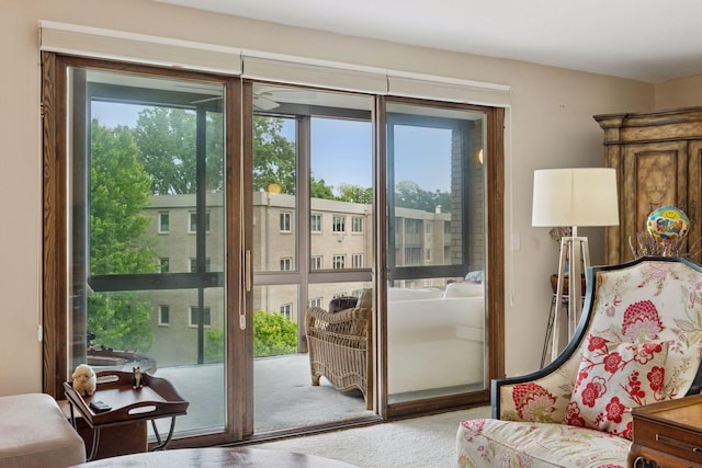 4360 Brookside Ct Unit 305, Edina, MN 55436 - entryway featuring carpet flooring