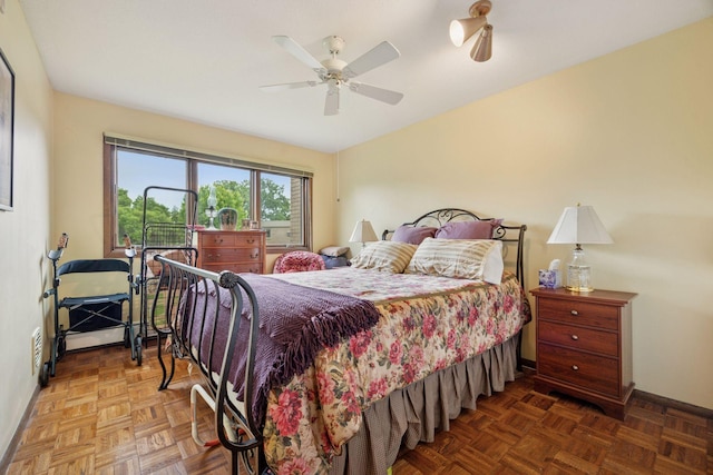 4360 Brookside Ct Unit 305, Edina, MN 55436 - bedroom featuring baseboards and ceiling fan