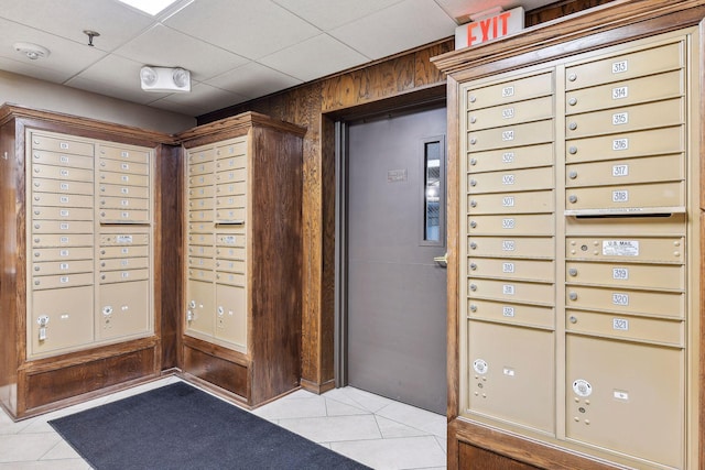 4360 Brookside Ct Unit 305, Edina, MN 55436 - surrounding community with mail area and a paneled ceiling