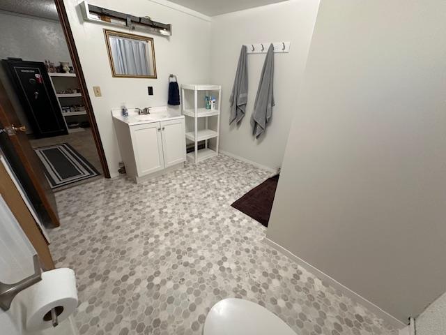 22 Cottonwood Ct, Babbitt, MN 55706 - bathroom featuring vanity and baseboards