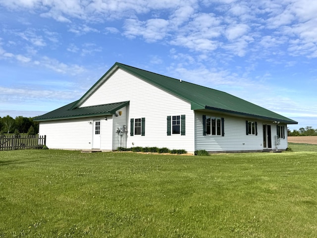 2563 125th Ave, Braham, MN 55006 - back of property with metal roof