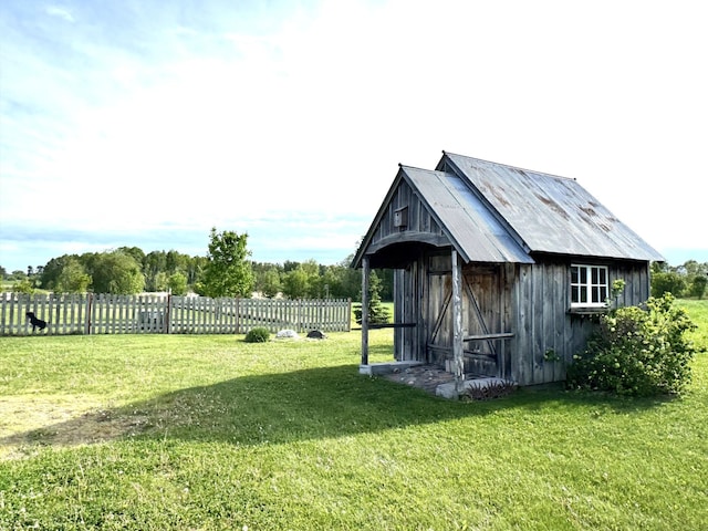 2563 125th Ave, Braham, MN 55006 - view of yard with an outdoor structure