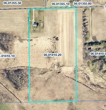 2563 125th Ave, Braham, MN 55006 - map of property location with property parcel outlined