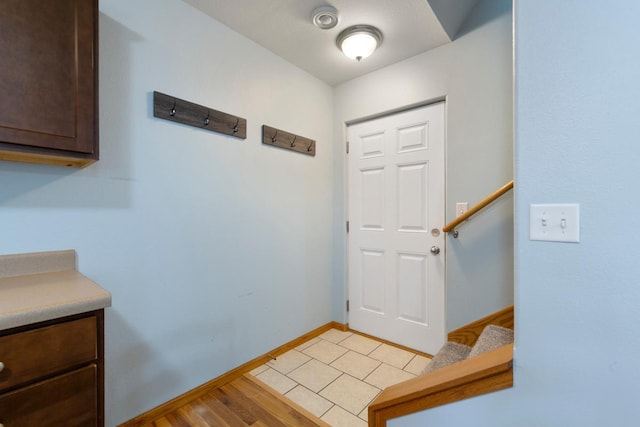 105 Owl Path, Mankato, MN 56001 - entryway with baseboards and light wood-style floors