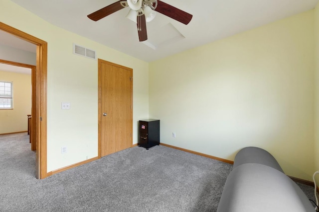 105 Owl Path, Mankato, MN 56001 - unfurnished bedroom featuring carpet, baseboards, and a ceiling fan