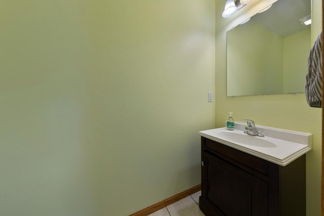 105 Owl Path, Mankato, MN 56001 - bathroom featuring vanity and tile patterned flooring