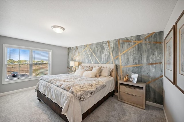 2154 Tyrone Dr, Shakopee, MN 55379 - carpeted bedroom featuring baseboards and an accent wall