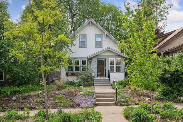 4016 13th Ave S, Minneapolis, MN 55407 - view of front of house with stucco siding
