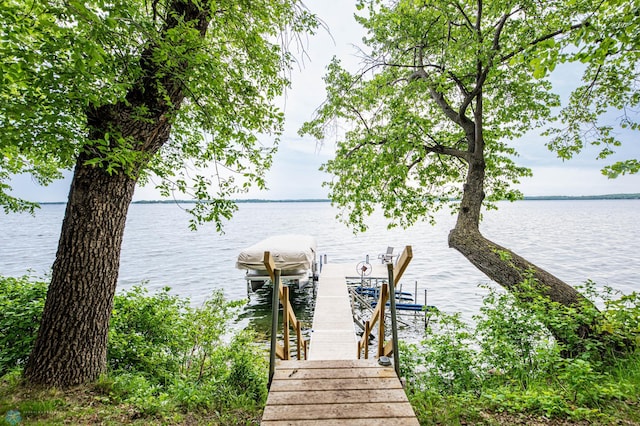 41780 Kansas Point Ln, Pelican Rapids, MN 56572 - dock featuring a water view