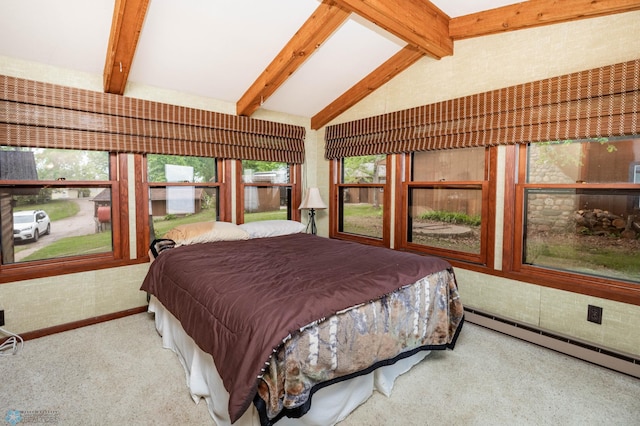 41780 Kansas Point Ln, Pelican Rapids, MN 56572 - carpeted bedroom featuring baseboard heating
