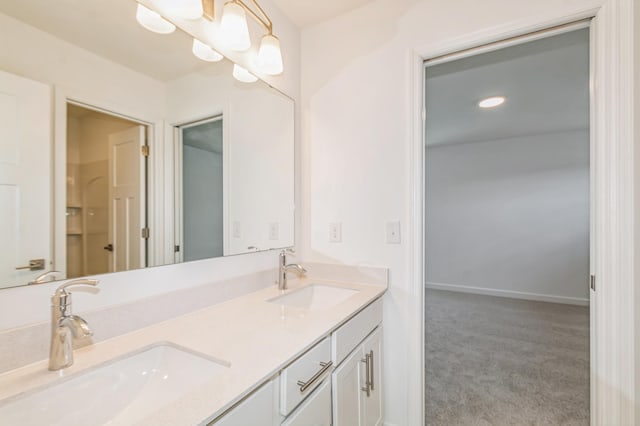 6743 Tamarack Ln, Corcoran, MN 55340 - bathroom featuring double vanity