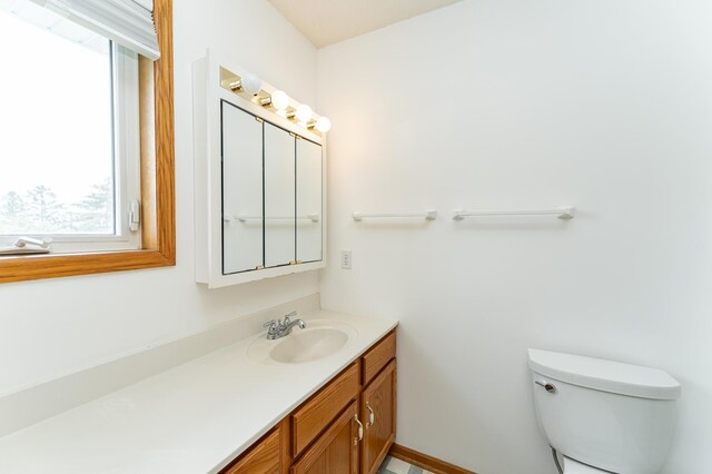 2225 Fisher Ct NW, Rochester, MN 55901 - bathroom with toilet and vanity