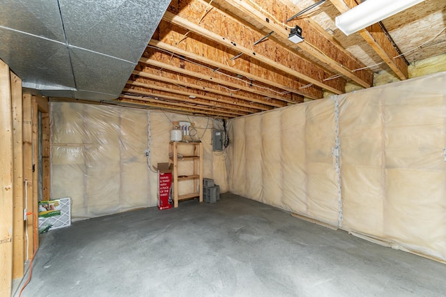 2225 Fisher Ct NW, Rochester, MN 55901 - unfinished below grade area featuring electric panel