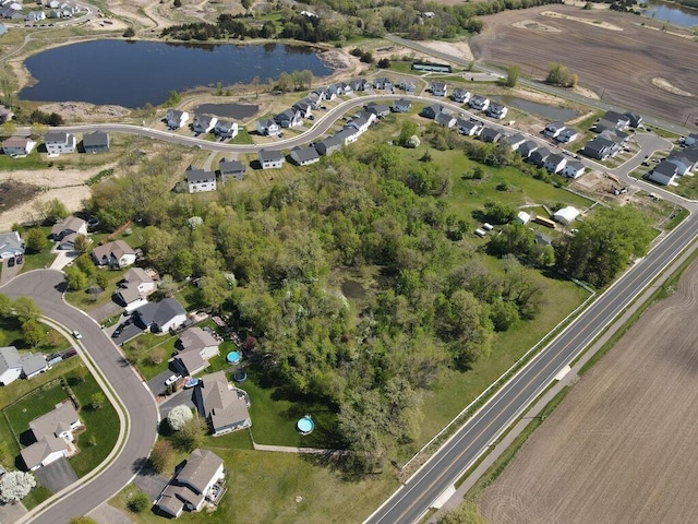 2840 30th St NE, Buffalo Twp, MN 55313 - aerial overview of property's location with a nearby body of water and nearby suburban area