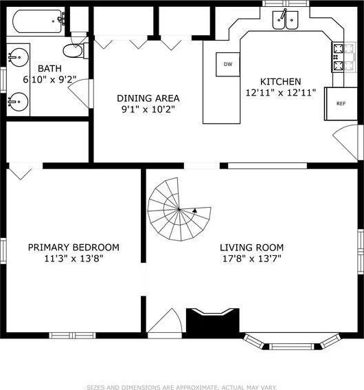 13993 Crosstown Blvd NW, Andover, MN 55304 - view of floor plan / room layout