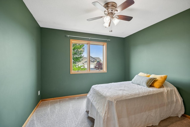 106 Prairie Grass Dr, Osceola, WI 54020 - carpeted bedroom featuring baseboards and ceiling fan