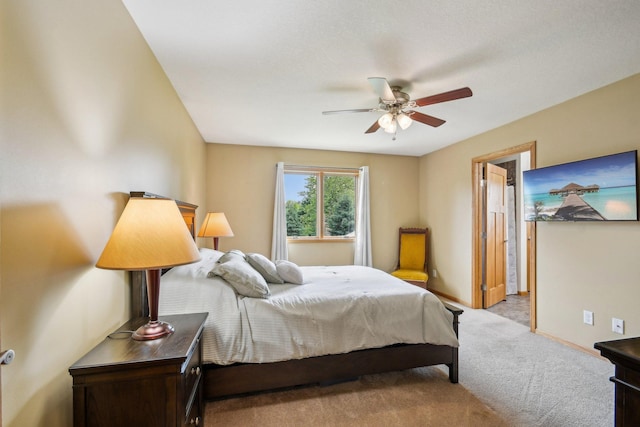 106 Prairie Grass Dr, Osceola, WI 54020 - bedroom with carpet flooring and a ceiling fan