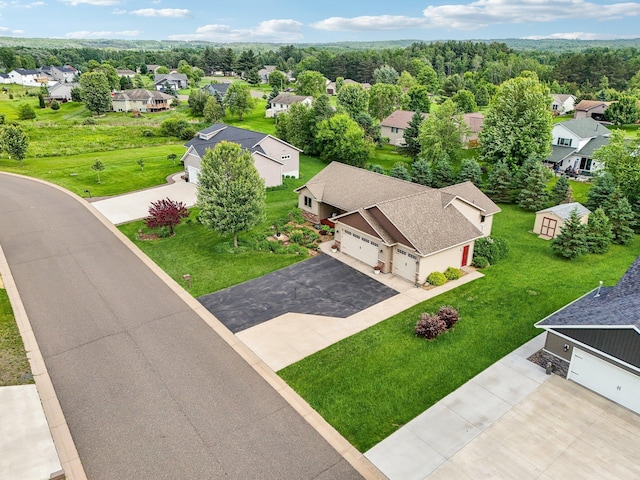 106 Prairie Grass Dr, Osceola, WI 54020 - aerial perspective of suburban area