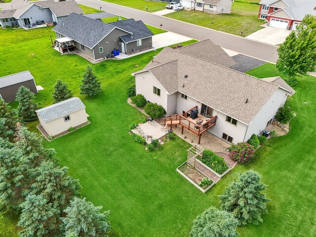 106 Prairie Grass Dr, Osceola, WI 54020 - aerial perspective of suburban area