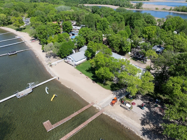 5181 Fish Hook Dr SW Unit 44, Lake Mary Twp, MN 56308 - drone / aerial view of a large body of water