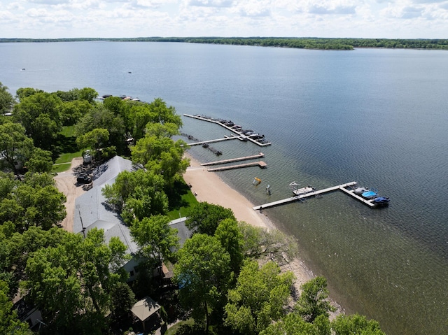 5181 Fish Hook Dr SW Unit 44, Lake Mary Twp, MN 56308 - drone / aerial view of a large body of water