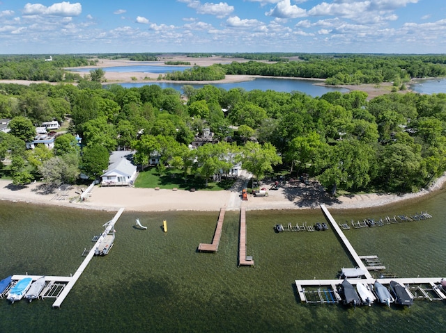 5181 Fish Hook Dr SW Unit 44, Lake Mary Twp, MN 56308 - bird's eye view of a large body of water