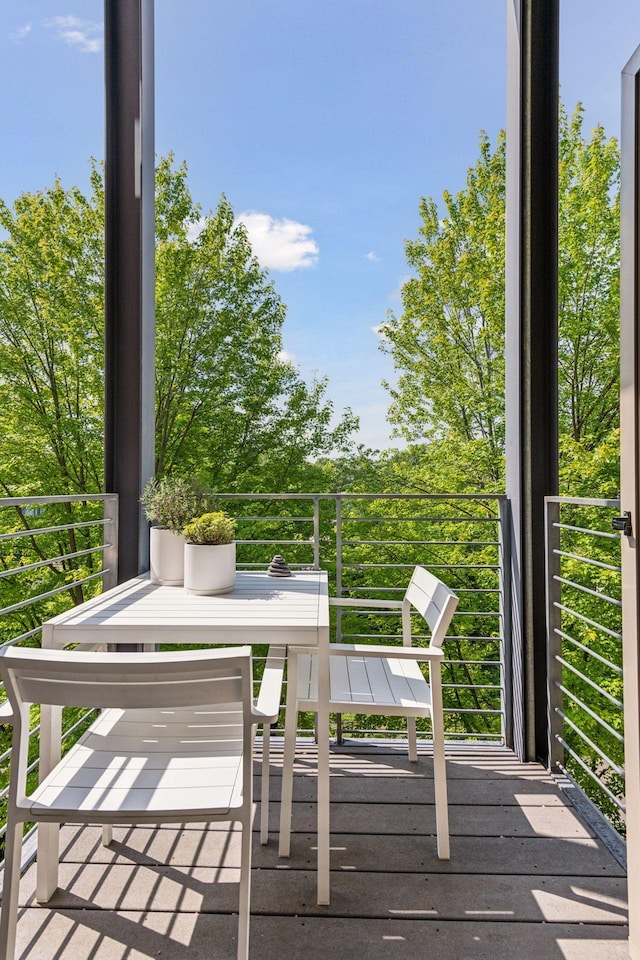2845 Colfax Ave S Unit W305, Minneapolis, MN 55408 - view of wooden deck