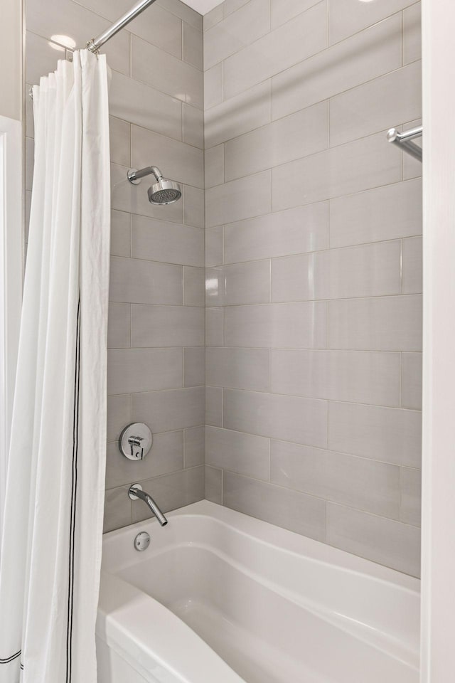 2845 Colfax Ave S Unit W305, Minneapolis, MN 55408 - full bathroom featuring shower / bath combo with shower curtain