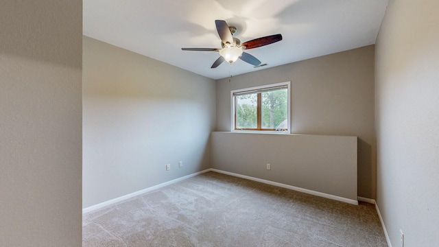 1364 Lone Stone Ct SE, Chatfield, MN 55923 - carpeted spare room with a ceiling fan and baseboards