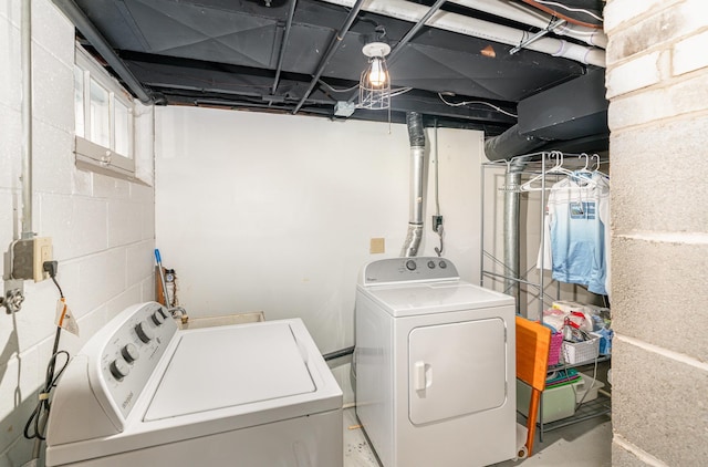 5805 Sunrise Dr, Minneapolis, MN 55419 - washroom with separate washer and dryer