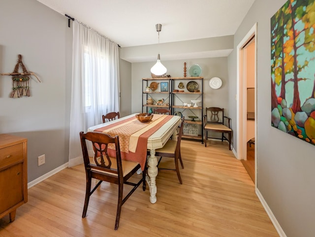 3466 Yukon Ave N, New Hope, MN 55427 - dining area featuring light wood finished floors and baseboards
