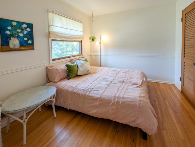 3466 Yukon Ave N, New Hope, MN 55427 - bedroom featuring wood finished floors and baseboards