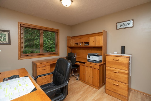 420 Cedar Ct NE, Pine Island, MN 55963 - office area with light wood-style flooring