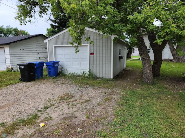 1033 27th St N, Fargo, ND 58102 - view of detached garage